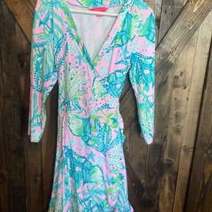 Lilly Pulitzer wrap romper